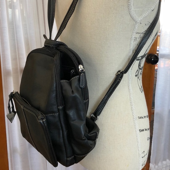 aurielle leather backpack